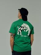 MANTO dogs tshirt - green